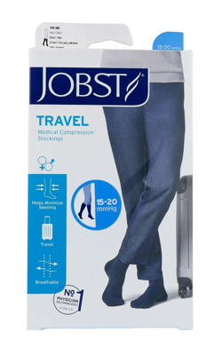 Jobst Travel Socks Zwart 39-40