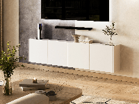 Tv-meubel SOLIS 4 deuren wit