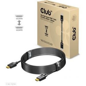 CLUB3D CAC-1374 HDMI kabel 4 m HDMI Type A (Standaard) Zwart