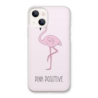 Pink positive: iPhone 13 Transparant Hoesje