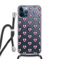 GIRL POWER: iPhone 13 Pro Max Transparant Hoesje met koord