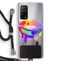 Lip Palette: Xiaomi Mi 10T 5G Transparant Hoesje met koord