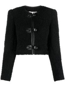 ISABEL MARANT veste en tweed Gradiella Spencer - Noir