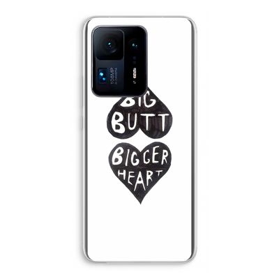 Big butt bigger heart: Xiaomi Mi Mix 4 Transparant Hoesje