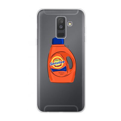 Ultra Sensitive: Samsung Galaxy A6 Plus (2018) Transparant Hoesje