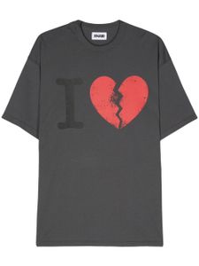 Magliano t-shirt en coton à imprimé graphique - Gris