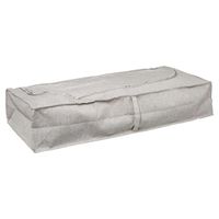 5Five Opberghoes/beschermhoes dekens en kussens - beige - 100 x 45 x 20 cm