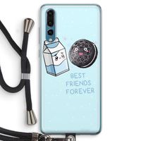 Best Friend Forever: Huawei P20 Pro Transparant Hoesje met koord