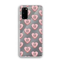 Chicks before dicks: Samsung Galaxy S20 Transparant Hoesje