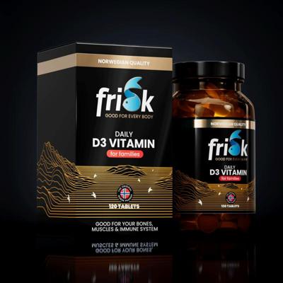 Frisk vitamin d3 daily