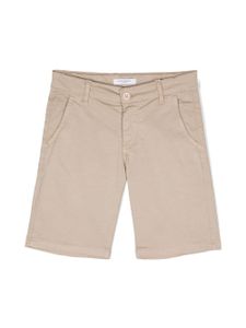 Paolo Pecora Kids short droit en coton - Tons neutres