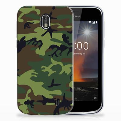 Nokia 1 | TPU bumper | Army Dark