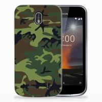 Nokia 1 | TPU bumper | Army Dark