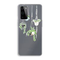 Hang In There: OnePlus 9 Pro Transparant Hoesje