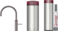 Quooker Fusion Round met COMBI+ boiler en CUBE reservoir 5-in-1-kraan gunmetal