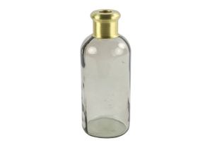 Fles rond Babet L grijs