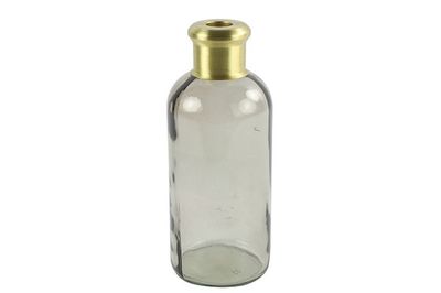 Fles rond Babet L grijs
