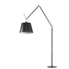 Artemide - Tolomeo Mega ON-OFF schakelaar met diffuser van perkamentpapier Vloerlamp