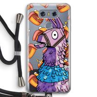 Loot Burger: LG G6 Transparant Hoesje met koord