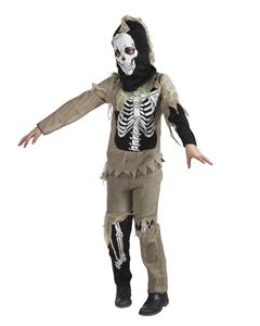 Kinderkostuum Zombie skelet