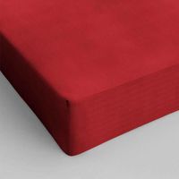 Dreamhouse Hoeslaken - Katoen 80 x 200 cm, Kleur: Rood