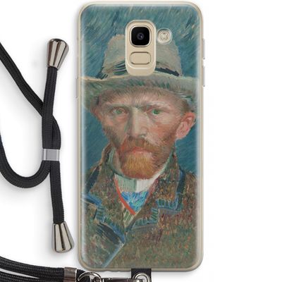 Van Gogh: Samsung Galaxy J6 (2018) Transparant Hoesje met koord