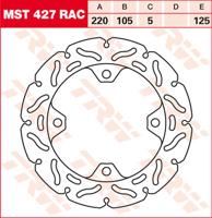 TRW Remschijf, remschijven voor de moto, MST427RAC