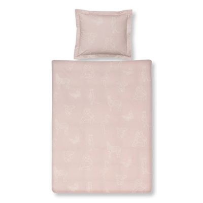 Vandyck Vandyck ANIMAL KIDS Kinderovertrek (120x150 ) sepia pink