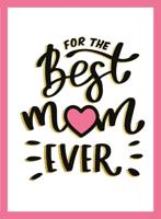 For the best mum ever - Cadeauboeken (Hardback) For the best mum ever - Cadeauboeken (Hardback)