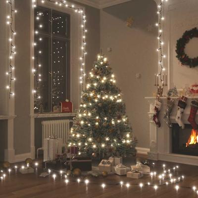 VidaXL Lichtslinger met 150 led&apos;s koudwit 15 m pvc