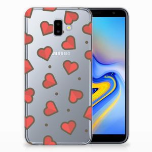 Samsung Galaxy J6 Plus (2018) TPU bumper Hearts