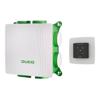 DucoBox Silent - euro stekker + bedieningsschakelaar RF batterij - thumbnail