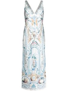 Camilla robe mi-longue Season Of The Siren - Blanc