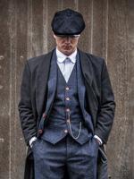 3-delig Tweed Pak Klassiek Navy Gekleurd Gespikkeld | Peaky Blinders