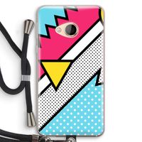 Pop Art #3: HTC U Play Transparant Hoesje met koord