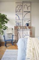 Behang Mediterranean Rol Blue