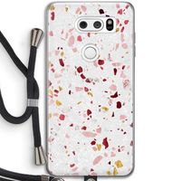 Terrazzo N°9: LG V30 Transparant Hoesje met koord