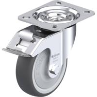 Blickle L-PATH 100KF-FI Zwenkwiel met rem Wieldiameter: 100 mm Draagvermogen (max.): 200 kg 1 stuk(s)