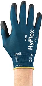 Ansell Handschoen | maat 8 groenblauw/zwart | EN 388:2016 PSA-categorie II | nylon m.polyurethaan | 12 paar - 11-616/8 11-616/8