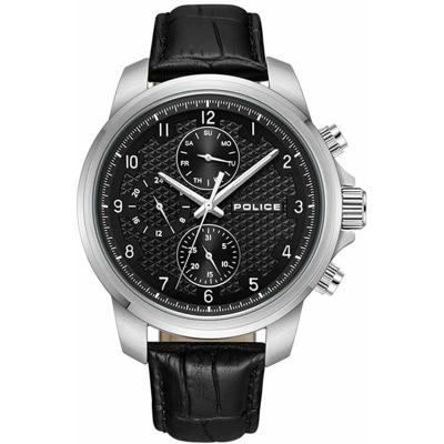 Police PEWJF0021503 Zwart Heren horloge