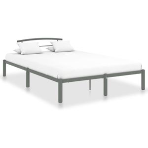 Bedframe metaal grijs 120x200 cm