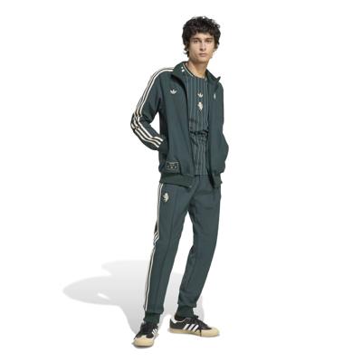 adidas Juventus Terrace Icons Trainingspak Full-Zip Donkergroen Wit