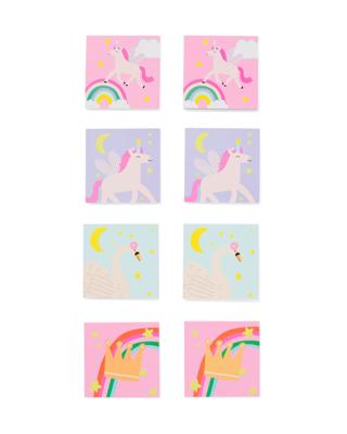 HEMA Uitdeelcadeautje Mini Kleurboekje Regenboog - 8 Stuks