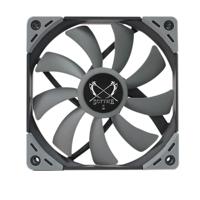 Scythe Scythe Kaze Flex Slim PWM Lüfter, 300-1800U/min - 120mm PC-ventilator Zwart (b x h x d) 120 x 120 x 17 mm - thumbnail