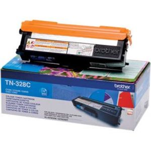 Brother TN-328C tonercartridge 1 stuk(s) Origineel Cyaan