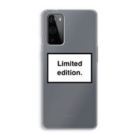 Limited edition: OnePlus 9 Pro Transparant Hoesje