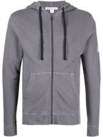 James Perse hoodie zippé Malibu Shoreline - Gris