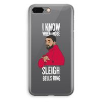 Sleigh Bells Ring: iPhone 8 Plus Transparant Hoesje