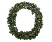 Decoris Kerstkrans imperial 40-led 50cm