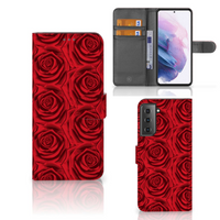 Samsung Galaxy S21 Plus Hoesje Red Roses